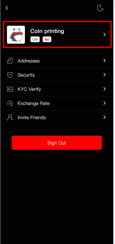 Profile Settings 2
